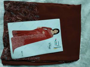 Elegant Brown Saree