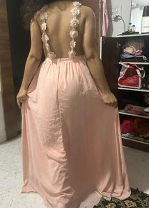 Rose Belt Gown