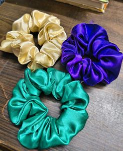 Colorful Scrunchie Set of 3