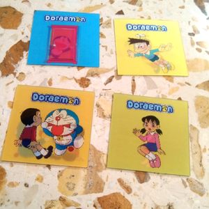 3D Doraemon Cartoon Cards 💕Mini