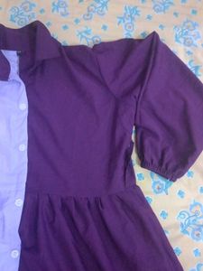 💜🪻Frock Purple_lavender