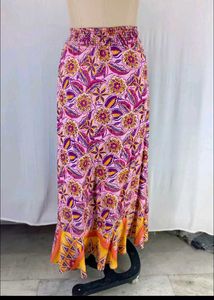 New Floral Cascades Skirt