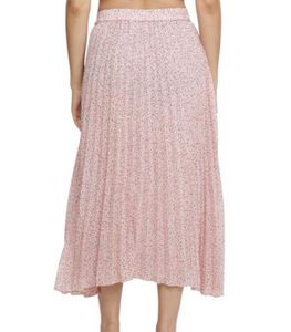 Pink Floral Skirt
