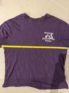 Purple Graphic T-Shirt