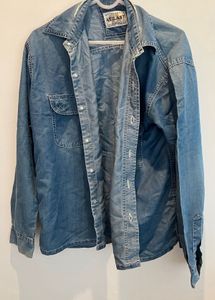 At Last Denim Button-Down Shirt