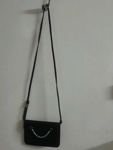 Black Mini Sling Bag