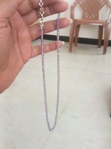 Beautiful Violet Crystal Beaded String
