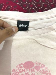 Disney Pink Tshirt Women