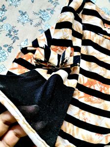 Striped Print Top