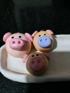 Cute Piggy Keychains