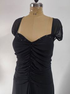 Elegant Black Maxi Dress