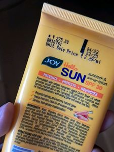 Joy SPF 30 Sunscreen