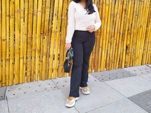 Criss Cross Cream Sweater