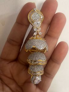 American Diamond Long Beautiful Jumka