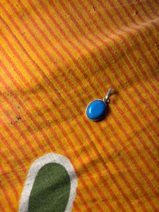 Firoza Stone (money Magnet) With 6g Silver