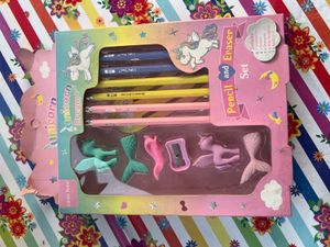 return gift Pencil &amp; Eraser Sets