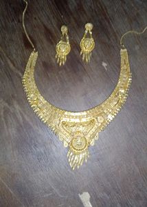 1 GRAM GOLD JEWELLERY SET
