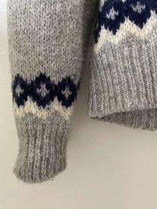 Patterned Knit Cardigan