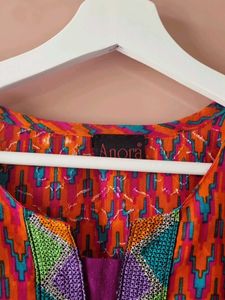 3XL Women&#39;s Cotton A-Line Printed Kurta