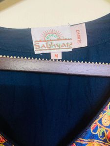 Royal Navy Blue Kurta By sabhyata