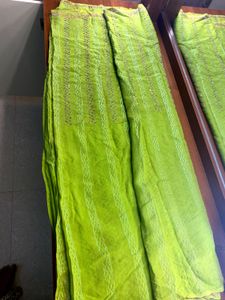 Green Embellished Saree - reselling