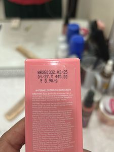 Watermelon Cooling Sunscreen