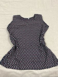 Y2K multicolor tunic top