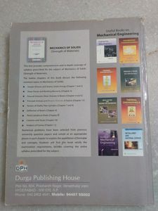 Mechanics Of Solids (Strength Of Materials) By G.V.V. Satyanarayana And Pakirappa Second Edition