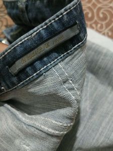 Denim Cuffed Shorts - Classic Blue Wash