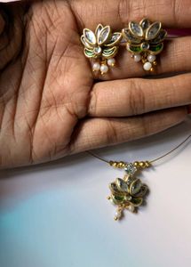 Lotus Jewellery Set