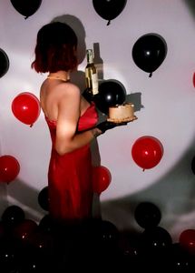 Y2k Corset dress Cherry Red