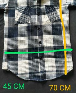 Heavy Textured Flannel Shirt
