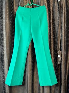 Green Smart Trousers