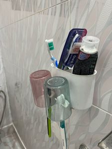 Wall-Mounted Toothbrush Holder