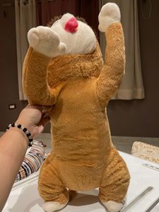 Kawaii Bear-Hat Dog Plush Headpiece