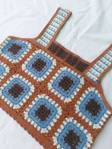 Crochet Patchwork Tank Top