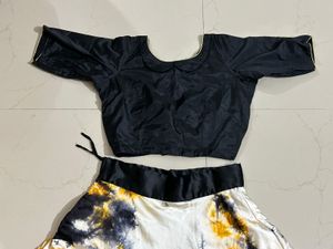 Tie-Dye Skirt Set