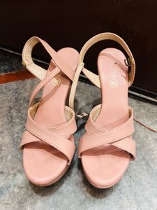 Nude Platform Heels