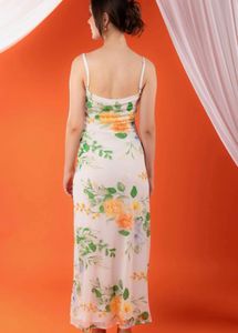Floral Print Maxi Dress