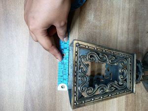 Vintage Italian Ornate Candle Holder With The Top
