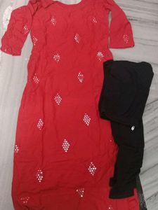 M/L Size Kurti Set