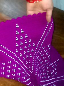 Purple Decorative Table Topper