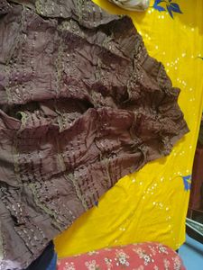 Tiered Ruffle long Skirt