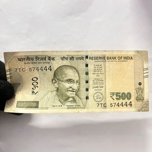 ₹500 Indian Rupee Note Collectable