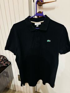 Lacoste Black Polo Shirt