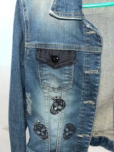 Woman Party Wear Denim Jacket!!!