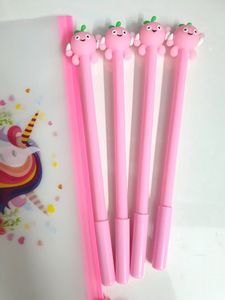 Set Of 4 Gel Pens With Pouch