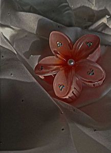 Flower Hair Claw Clip