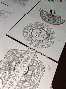 Hand-Drawn Art Collection