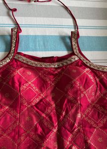 Red Kurta Set Women